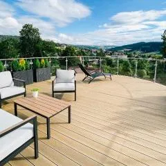 Penthouse Słoneczna Rapsodia - blisko Parku Zdrojowego - duży taras na dachu - piękny widok - winda - garaż