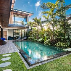 Elegant 5BR Villa Retreat Steps from Canggu Beach