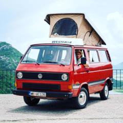 Alpha Campers Montenegro - Our Red Westfalia Bus