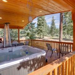 Spacious Duck Creek Village Cabin with Hot Tub!