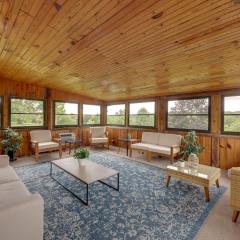 Cozy Brookville Home with Fire Pit and Deck!