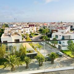 Panoramic BeachFront Belvedere in Agadir Bay with Big Terrace Pools & Parking