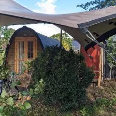 Boshut "De Steenuil" met sauna