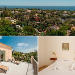 Incredible 5 bedroom villa with private pool and sea views, in El Rosario, Marbella