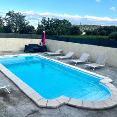 Villa au milieu des vignes avec piscine privée sans vis à vis