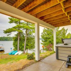 Hot Tub and Games! Lakefront Traverse City Retreat