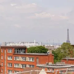 Amazing apartment 5P with A/C- Eiffel Tower's view