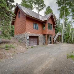 Cozy Beaver Retreat with Fireplace and Deck!