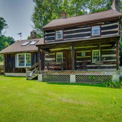 Historic Morrisdale Area Cabin with Deck and Fireplace