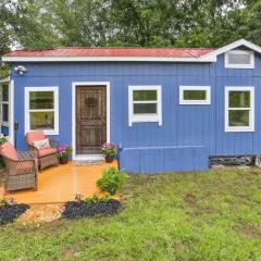 Pendergrass Tiny Home Cabin on Pond with Fire Pit!