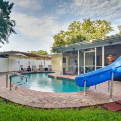 Largo Retreat with Private Pool, Slide and Treehouse!