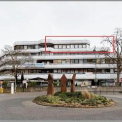 Appartement mit 2 Schlafzimmern-für 3 Personen -Zentral gelegen in Leverkusen Wiesdorf - Friedrich Ebert Platz 5a , 4te Etage mit Aufzug- 2 Balkone -