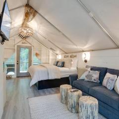 7 Fishing Lure Luxury Glamping Tent Fishing Theme