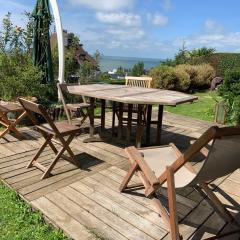 Grand rez de jardin-terrasse avec vue sur la mer - 2 chambres