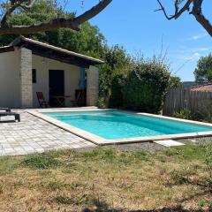 Petite villa avec piscine chauffée