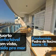 Quarto privativo em Apto Barra com Vista - com anfitrião