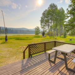 Seeley Lake Cabin with Private Dock!