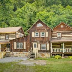 Historic Cabin Retreat about 2 Mi to Seneca Rocks!