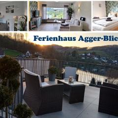 Exklusives Ferienhaus "Agger-Blick" mit riesiger Seeblick-Terrasse, Sauna, E-Kamin & Kajak