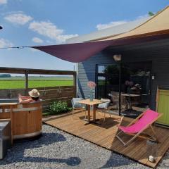 Gîte avec bain nordique dans la campagne brayonne pour 2 personnes