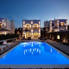 Modern and Comfortable Santorini Villa 3 Bedrooms Villa Aqua Private Pool and Beautiful Outdoor Space Exo Gialos