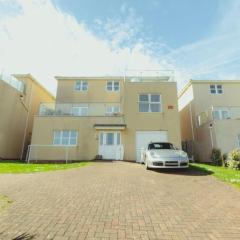 Luxury Trearddur Bay beach house with sea views