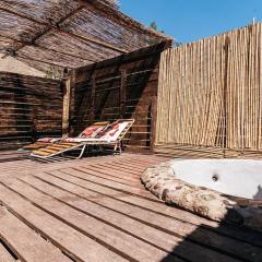 Cabaña Jacuzzi Exterior Privado