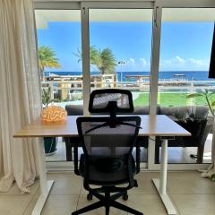 Maho Beach Ocean View Corner Suite