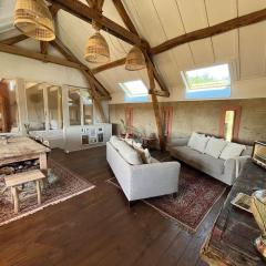 Relax in this privately located farmhouse