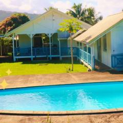 TEVIHOUSE 2 Bedrooms House or-and Bungalow with Pool