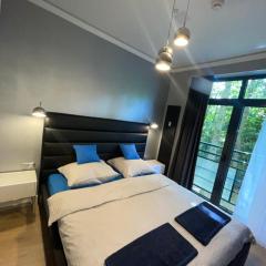 Apartament Navy Blue z tarasem