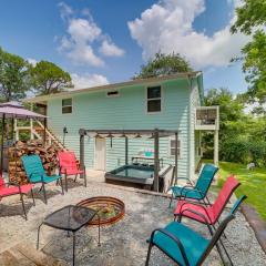 Cozy Eucha Cottage At Grand Lake with Hot Tub!