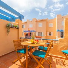 1a linea playa, balcon & piscina