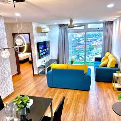 KSL City Mall 7-10pax -2Bedroom-Netflix-Smart TV65inch