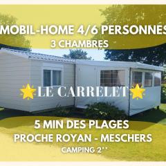 LE CARRELET Mobile-home INSOLITE & COSY 4 à 6 Personnes