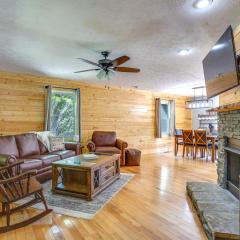 Dreamy Dahlonega Cabin with Deck and Fireplace!