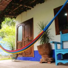 habitación en medio de la naturaleza