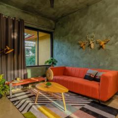 Mossy - Aesthetic 2BHK Apartment - Vagator, Goa By StayMonkey