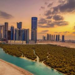 Abu Dhabi Cozy Mangrove View, Seaview 1 Bedroom 1 Partition Apartment not hotel