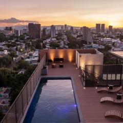 Galeria Flat Rooftop Pool Witgdl