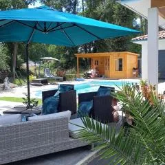 House in Margaux with Saltwater Pool & Vineyards