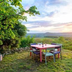 4* Vue sur la colline de Vézelay