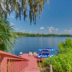 Ocklawaha Lake House with Private Hot Tub and Views!