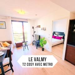 Le Valmy: appartement lumineux au pied du métro