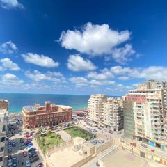 Sea view apartment 3 bedrooms 2 toilets 3 air conditioners