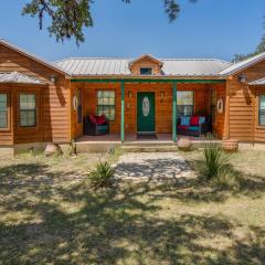 Peaceful and Secluded Bandera Home with Deck and Grill!