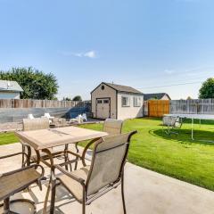 Charming Nampa Home with Backyard and Grill!