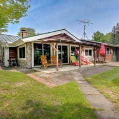 Gladwin Lakefront Cottage with Deck, Grill!