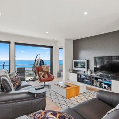 As new beachside luxury villa with stunning views