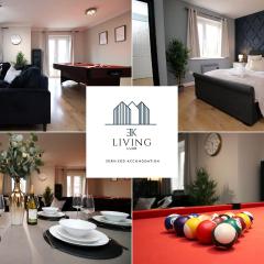 Spacious 3 Bedroom Duplex Apartment On Cardiff Bay - Free Parking & WIFI By EKLIVING LUXE Short Lets & Serviced Accommodation